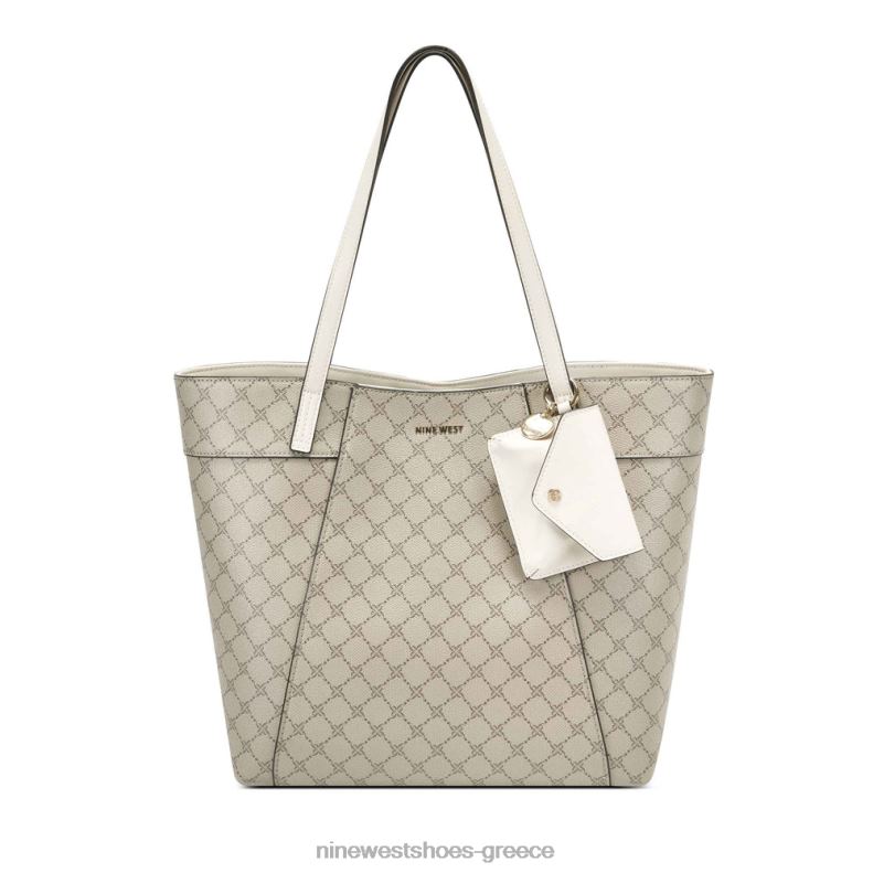 Nine West τζετ σετ sunnyside 2JJ4N2715 μπεζ λογότυπο/γάλα