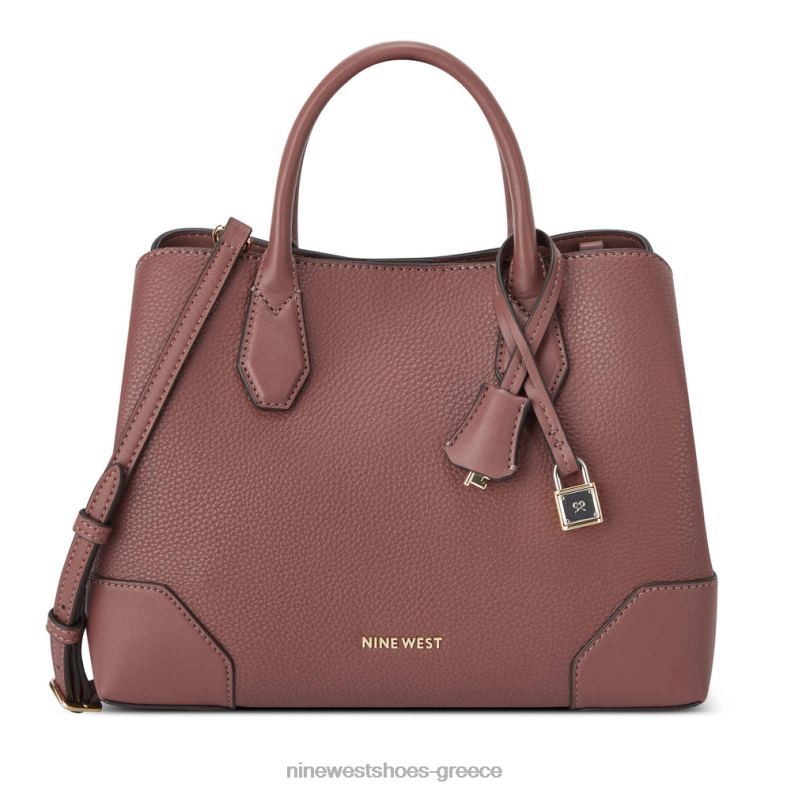 Nine West τσάντα τζετ σετ του Μπρούκλιν 2JJ4N2757 ερυθρόδενδρο