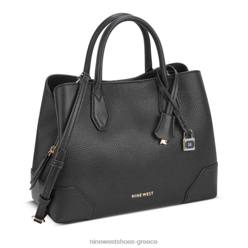 Nine West τσάντα τζετ σετ του Μπρούκλιν 2JJ4N2797 μαύρος
