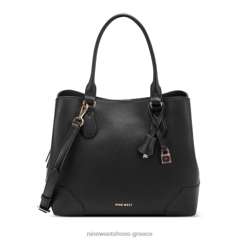 Nine West Μπρούκλιν τζετ σετ μεταφοράς 2JJ4N2801 μαύρο βότσαλο