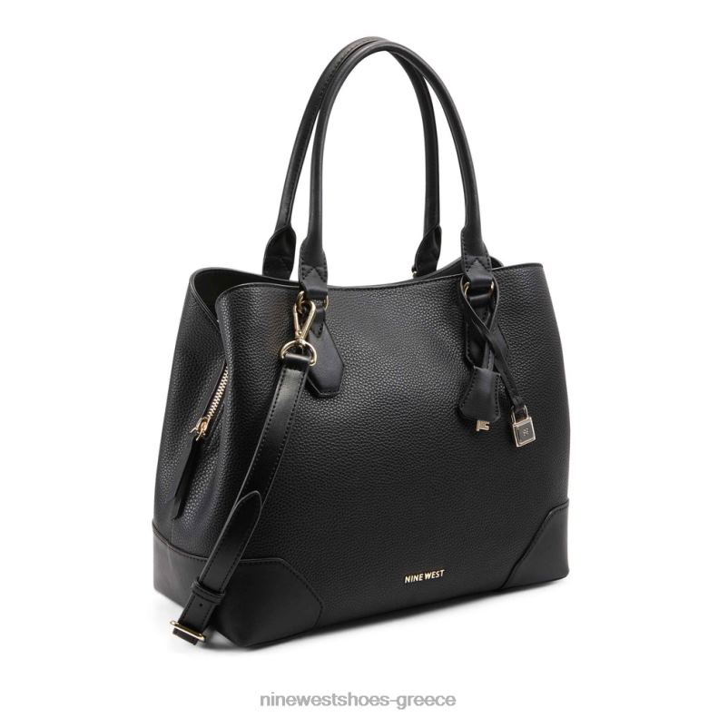 Nine West Μπρούκλιν τζετ σετ μεταφοράς 2JJ4N2801 μαύρο βότσαλο