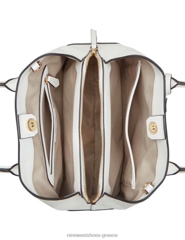 Nine West τσάντα τζετ σετ του Μπρούκλιν 2JJ4N2803 οπτικό λευκό
