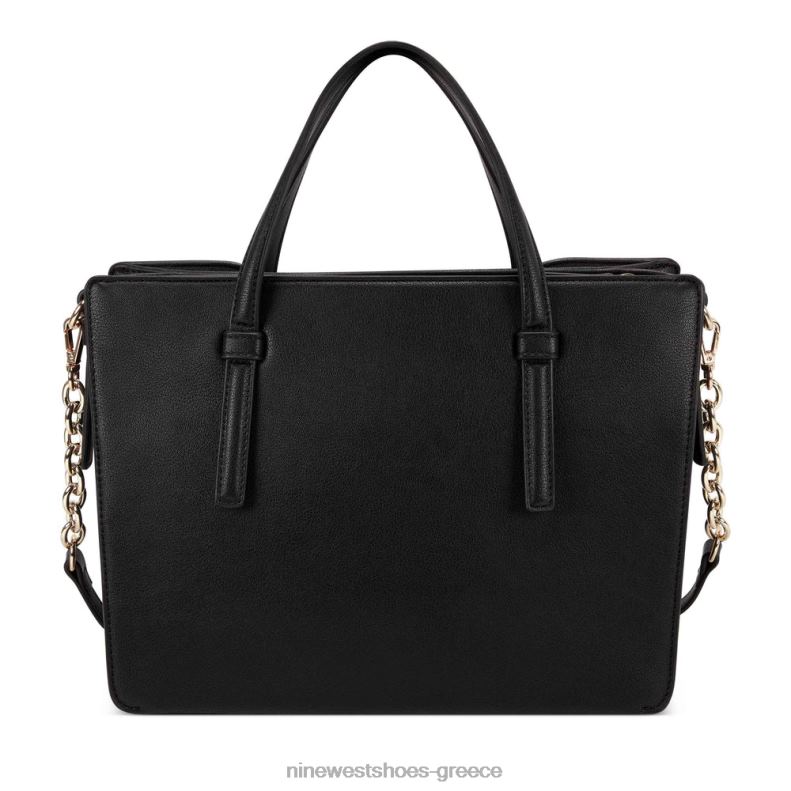 Nine West τσάντα τζετ σετ Γενεύης 2JJ4N2819 μαύρος