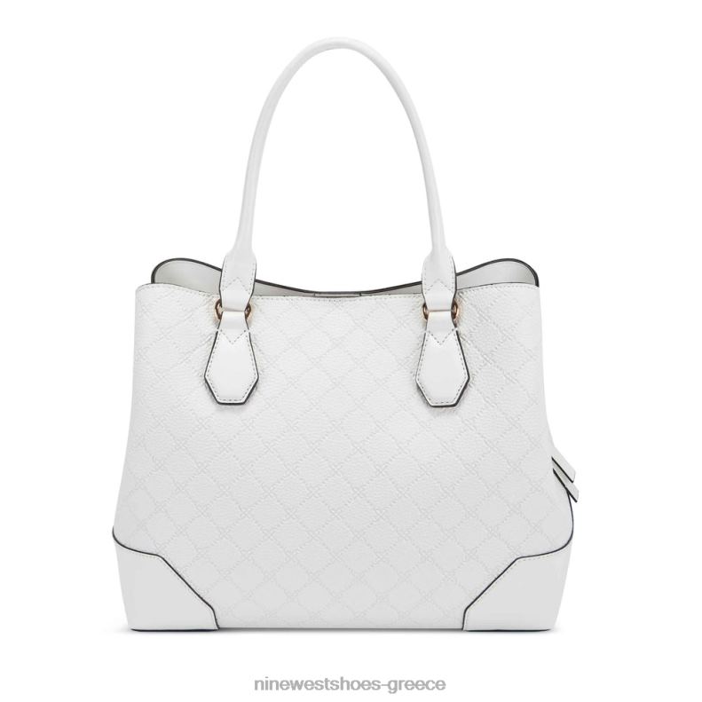 Nine West Μπρούκλιν τζετ σετ μεταφοράς 2JJ4N2823 οπτικό λευκό
