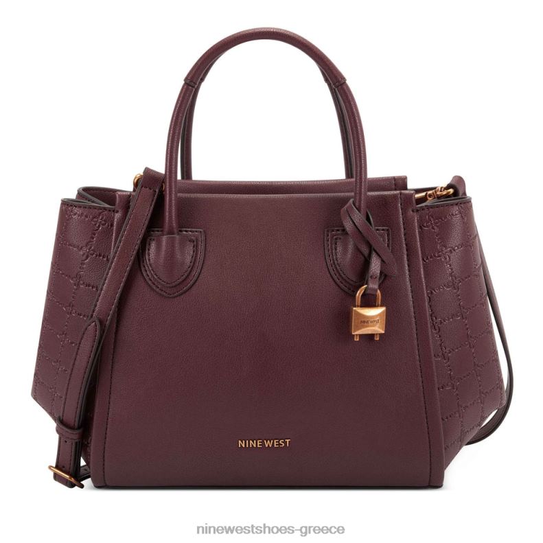 Nine West τσάντα τζετ σετ Camden 2JJ4N2733 merlot