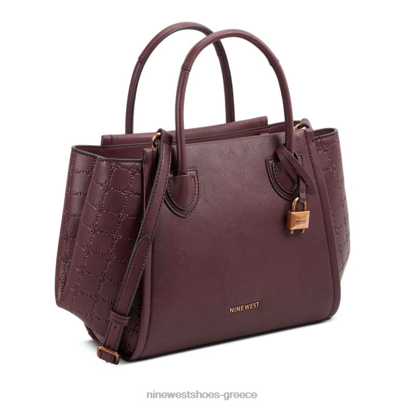 Nine West τσάντα τζετ σετ Camden 2JJ4N2733 merlot