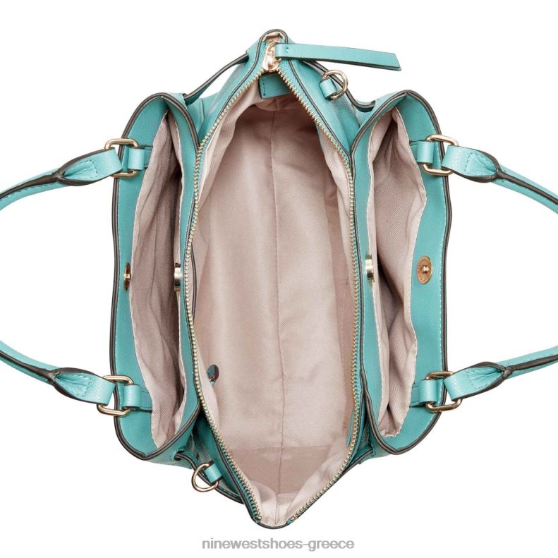 Nine West τσαντάκι aria jet set 2JJ4N2828 πρασινάδα χαλκού