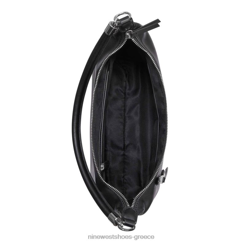 Nine West calla hobo 2JJ4N2778 μαύρος