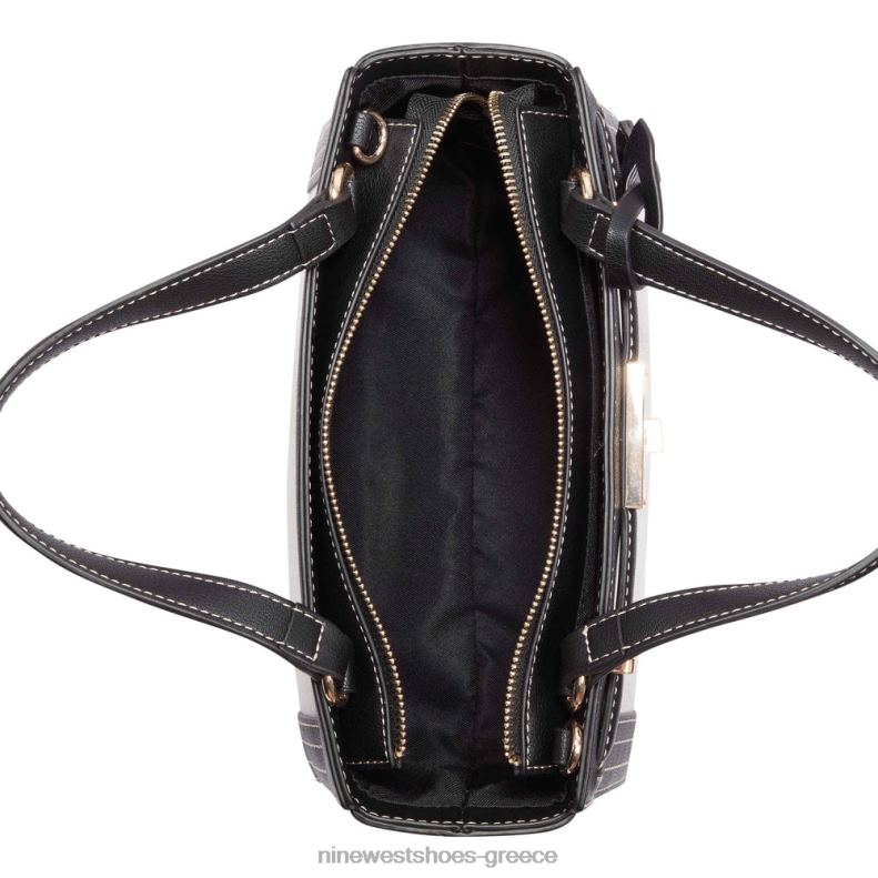 Nine West τσάντα τζετ σετ sadie 2JJ4N2811 μαύρο multi