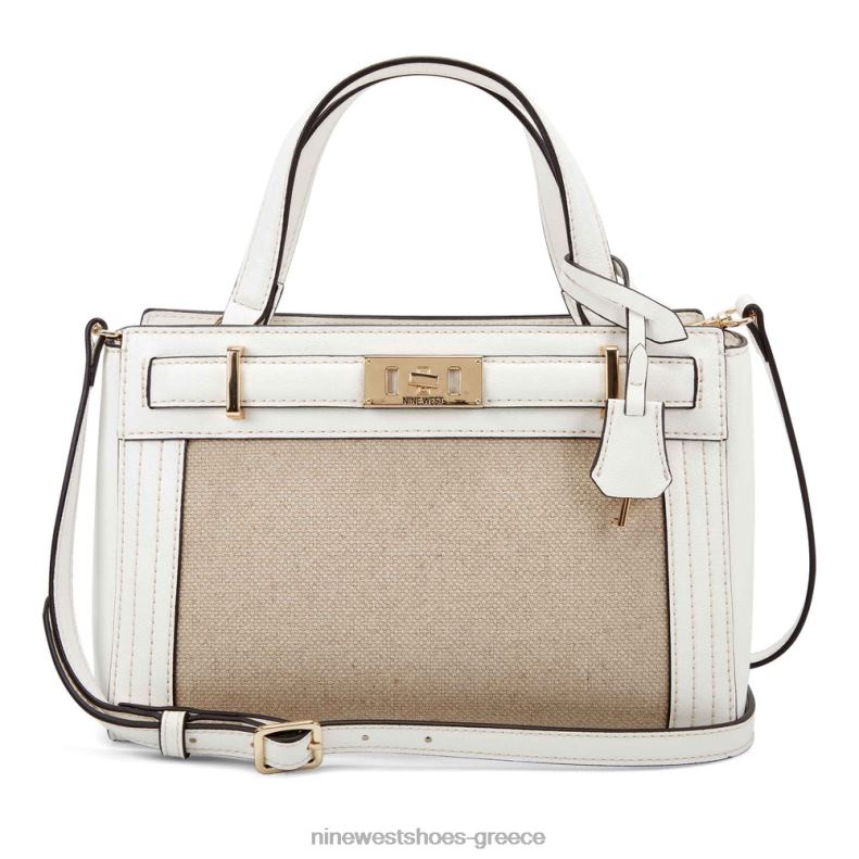 Nine West τσάντα τζετ σετ sadie 2JJ4N2815 λευκό πολυ
