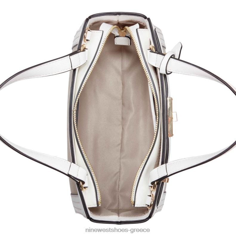 Nine West τσάντα τζετ σετ sadie 2JJ4N2815 λευκό πολυ