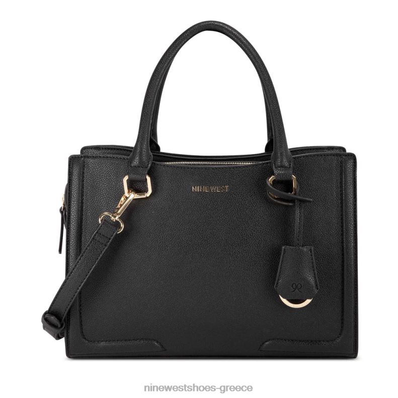 Nine West τσάντα τζετ σετ shayden 2JJ4N2802 μαύρος